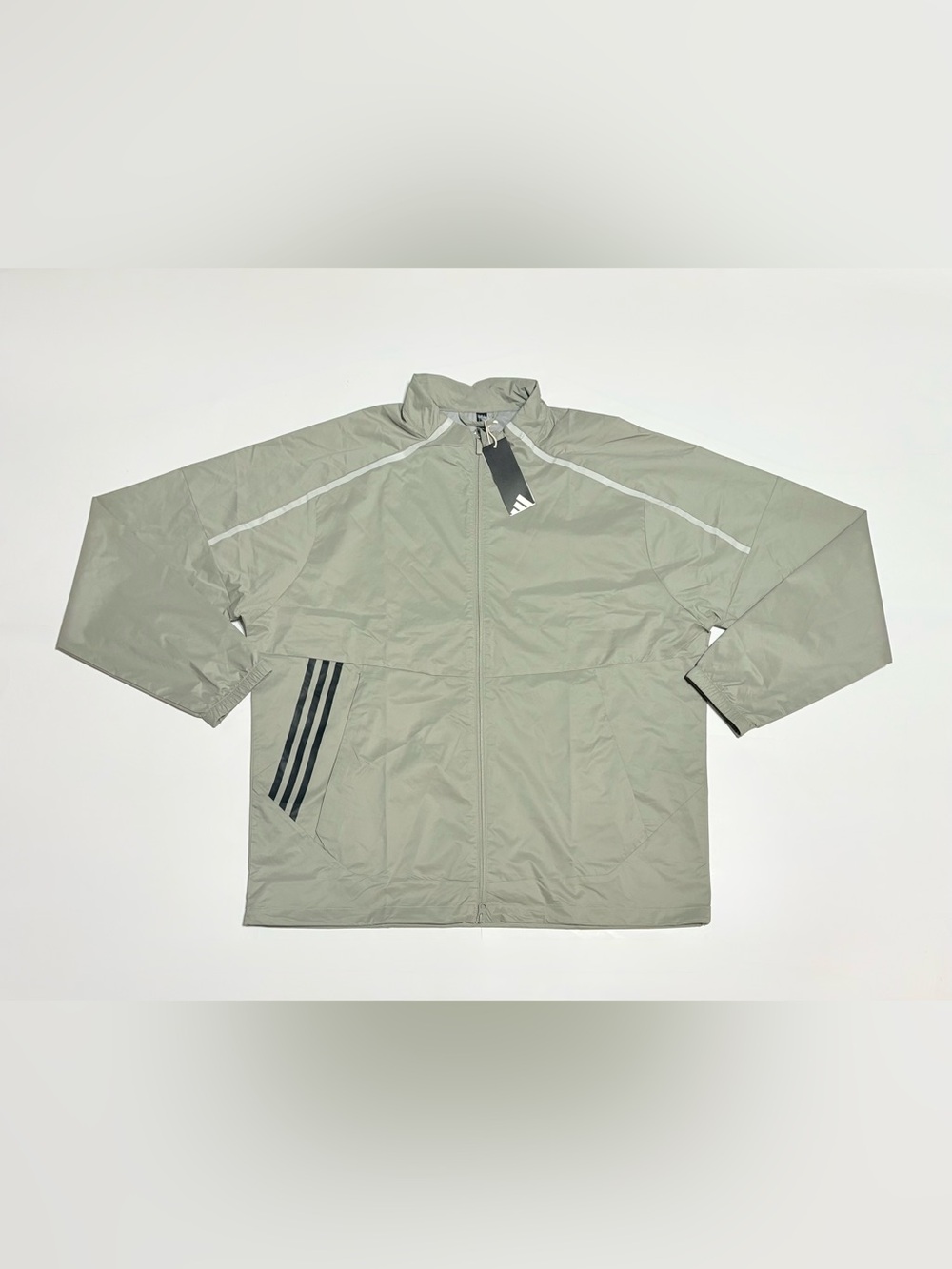 Adidas Core Provisional Men’s Full-Zip Golf Jacket JX9370 waterproof windproof